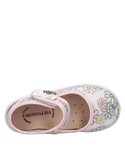 Ballerine in tessuto MONNALISA | 83E013 5672 9990BIANCO-MULTICOLOR